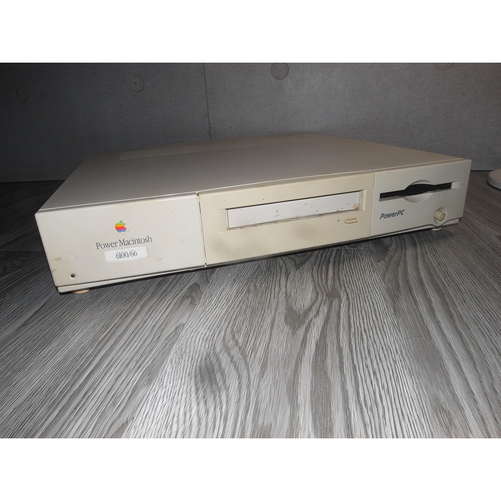 二手 早期 古董 收藏 蘋果 Apple Power Mac 6100 (M1596) 電腦主機 桌上型電腦