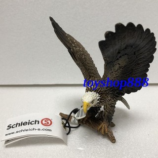 白頭鷹 Schleich 史萊奇動物模型 歐洲經典品牌 全新 4005086146341 (888玩具店)