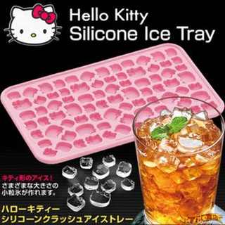 ★日本小驚奇代購★【現貨】日本 飲料 矽膠 冷飲 冰塊 冰模 製冰盒 模具~HelloKitty/星星/美樂蒂/米奇