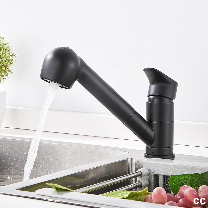 价格从 1 062 63 現貨 廚房洗菜盆冷熱水龍頭全銅單冷抽拉式可伸縮水槽洗衣池 Best Price Products