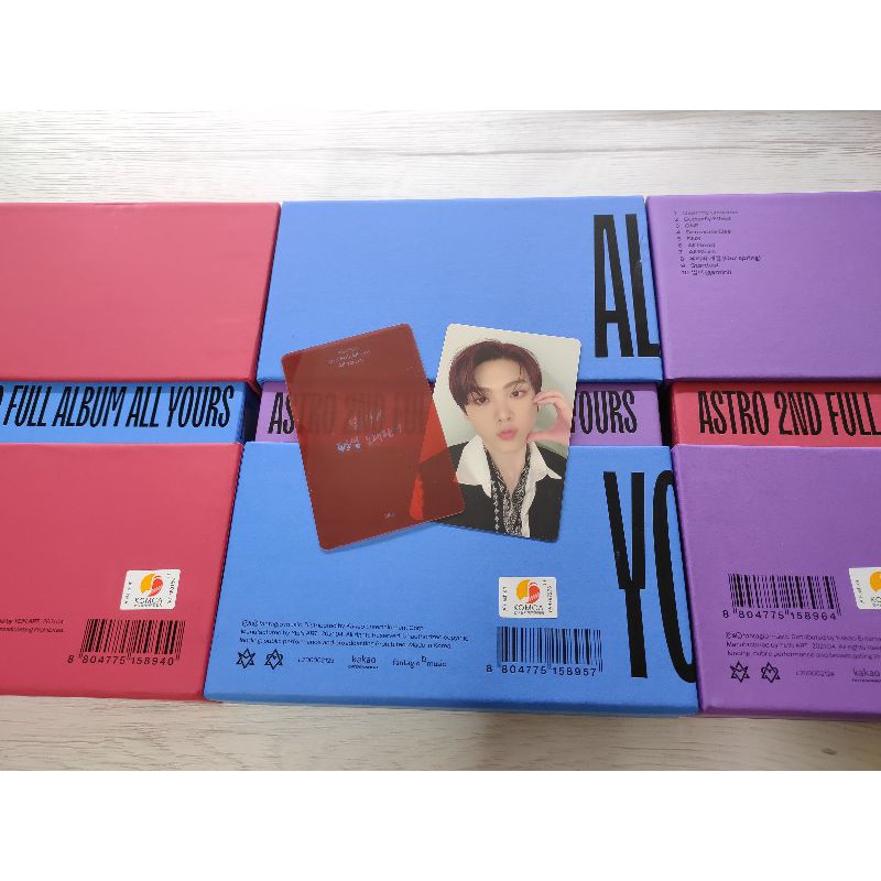 【新品未開封】ASTRO ALL YOURS 限定盤 ASTRO - 2ND ALBUM - ALL YOURS - SET VERSION - LIMITED