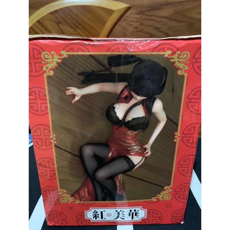 《全新》現貨 ✨✨大公仔 ➰中國風➰紅美華➰旗袍🈲18➰性感➰美腿🦵酥胸➰美女公仔sexy躺姿🔞