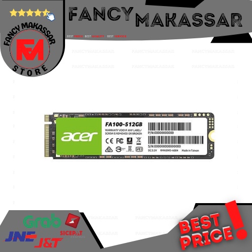 512gb M.2 NVME Fancy _ Makassar ACER SSD FA100