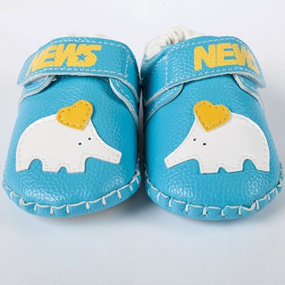 聖哥NewStar明日之星 可愛小象手工縫製學步鞋 寶寶鞋/幼兒手工學步鞋 2090