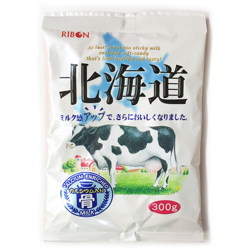 RIBON 大包北海道牛奶糖 300g