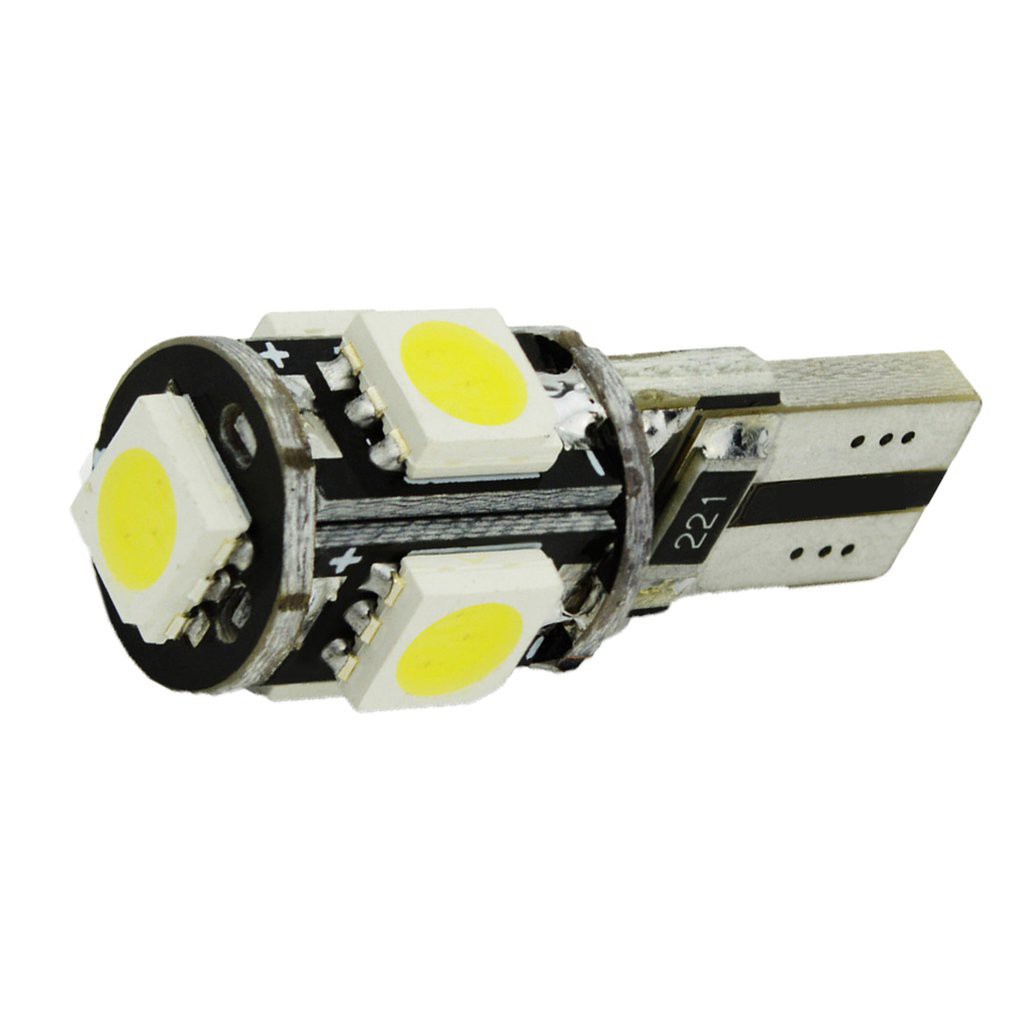 T10 5SMD 5050 LED解碼燈