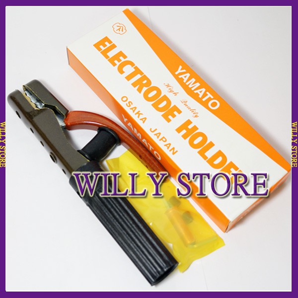 【WILLY STORE】日本 YAMATO AH-300A 電焊夾 附配件 銲接 電焊機 ELECTRODE HOLD