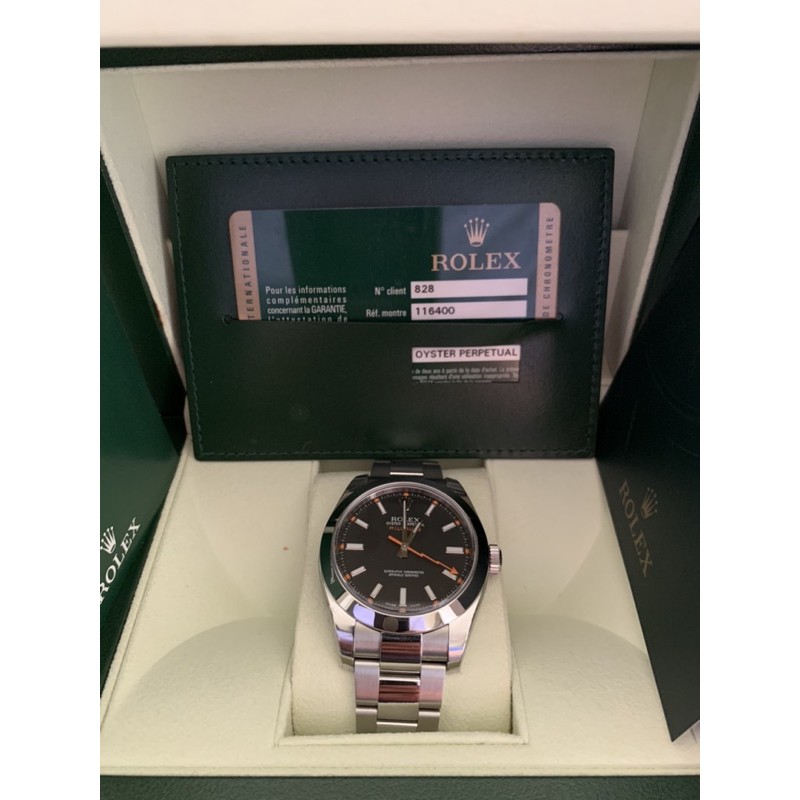 (已交流)ROLEX 勞力士 Milgauss 116400 絕版停產『台灣公司貨』 要114060 126300