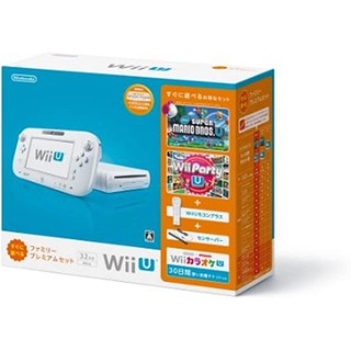 【代購】近全新 任天堂 Nintendo Wii U 主機 32GB 家庭豪華套組 2in1 日規機