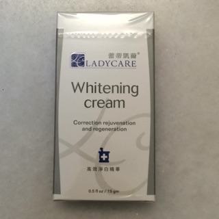 附發票 臺灣製 杏輝 LADY CARE蕾蒂凱爾 美白淡斑霜 15mL