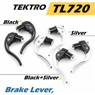 TEKTRO TL720 內線型 煞車把手 計時把 三鐵把 羊角把 適用 (全銀 / 全黑 / 黑銀)