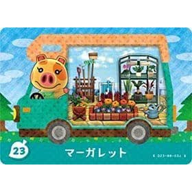 《可議價》日文版 正版 任天堂 AMIIBO SWITCH 動物森友會 走出戶外 露營車 餐車 P23 豬 瑪格