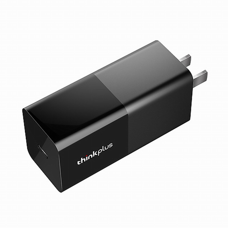 LENOVO 聯想 ThinkPlus GaN 迷你適配器 65W USB Type-C 口紅便攜款 原廠變壓器 充電器