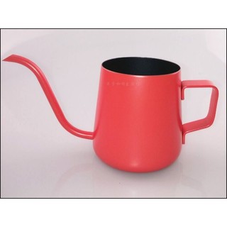 C08 掛耳手沖壺 (240ml 紅色 ) 濾掛咖啡細口壺 不鏽鋼手沖小金壺 極細口設計