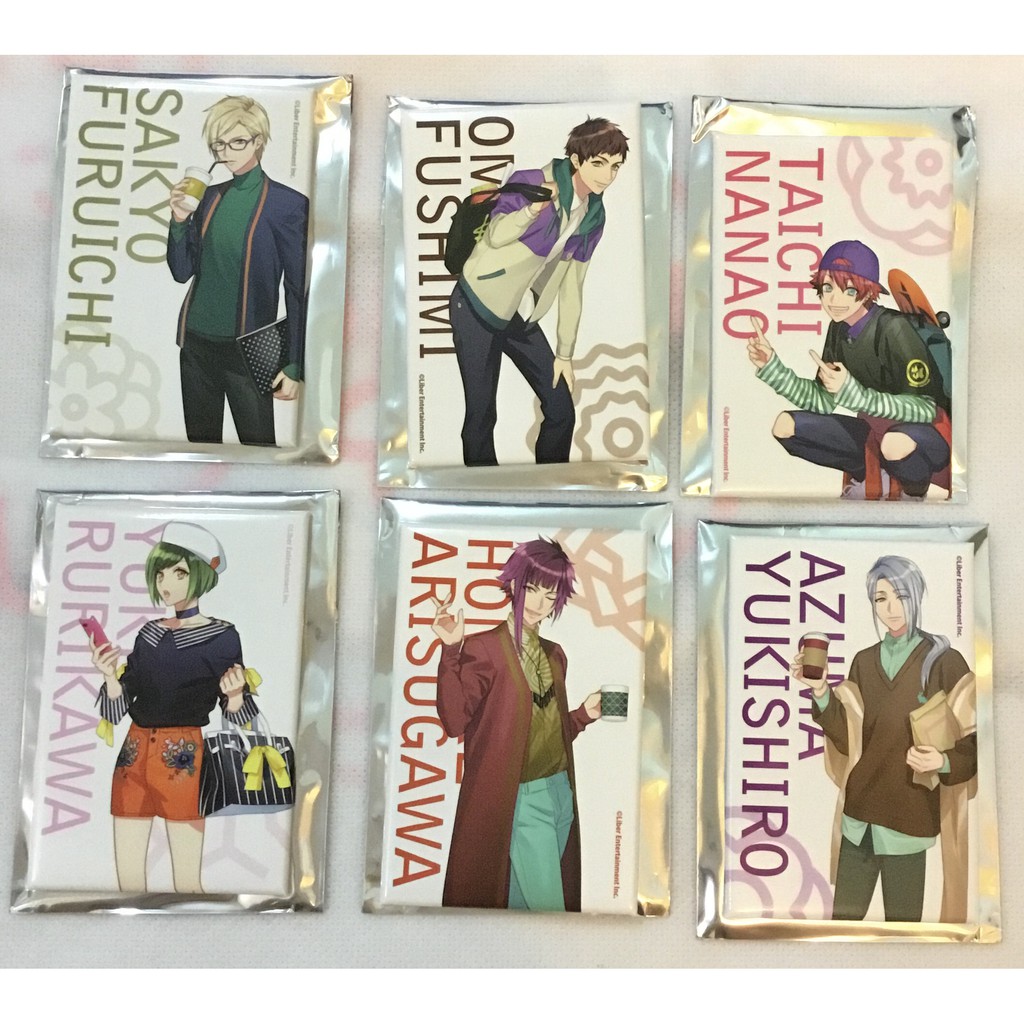 A3 First Blooming Ep 徽章七尾太一伏見臣古市左京琉璃川幸有栖川誉雪白東エースリー 蝦皮購物