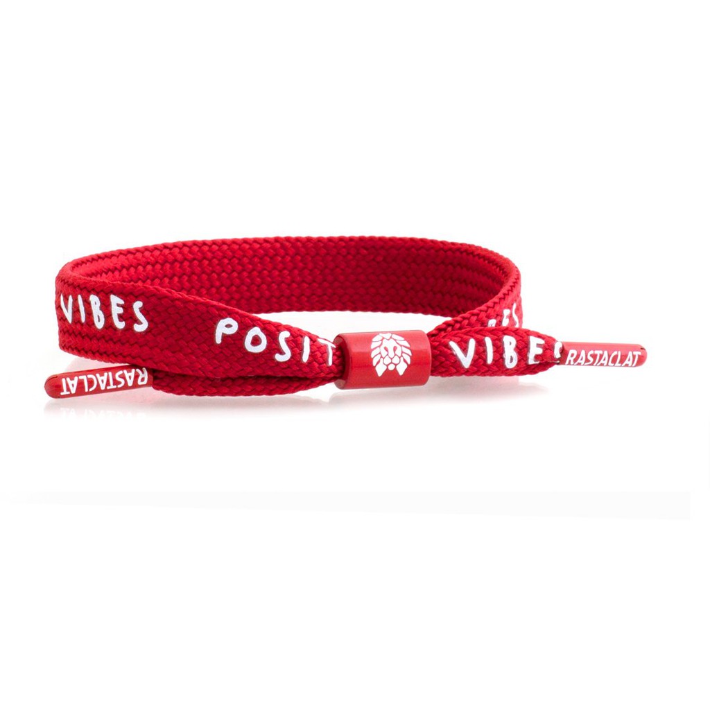 Rastaclat Positive Vibes - Red Lance 手環 (紅)《Jimi Skate Shop》