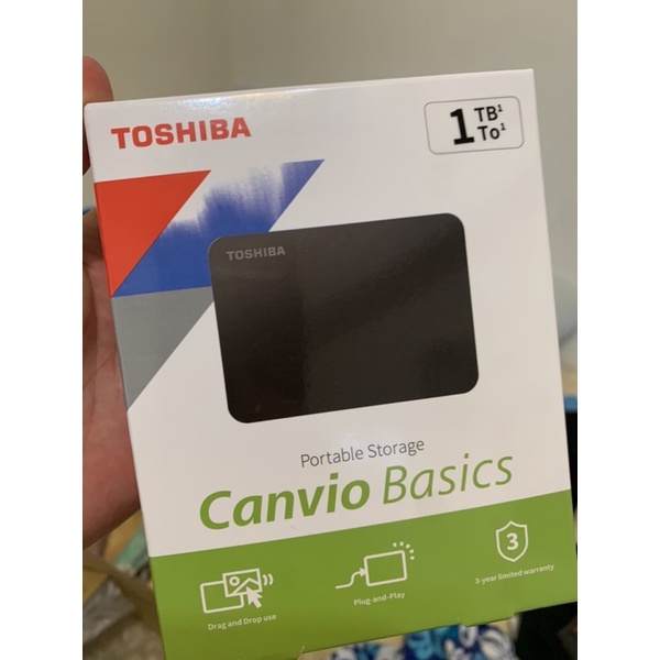 TOSHIBA Canvio Basics 1TB 行動硬碟 隨身硬碟 外接硬碟