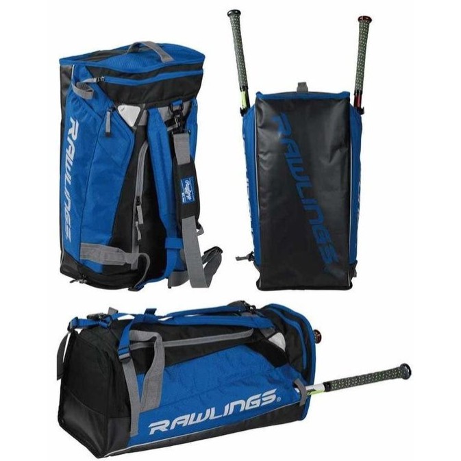 RAWLINGS 大容量 棒球 壘球 後背包 裝備袋  R601JP 藍