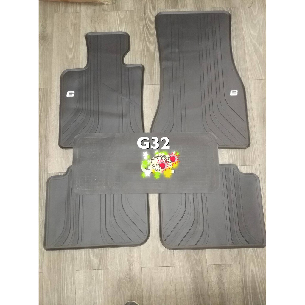 BMW G32 乳膠汽車專用腳踏墊，橡膠汽車腳踏墊