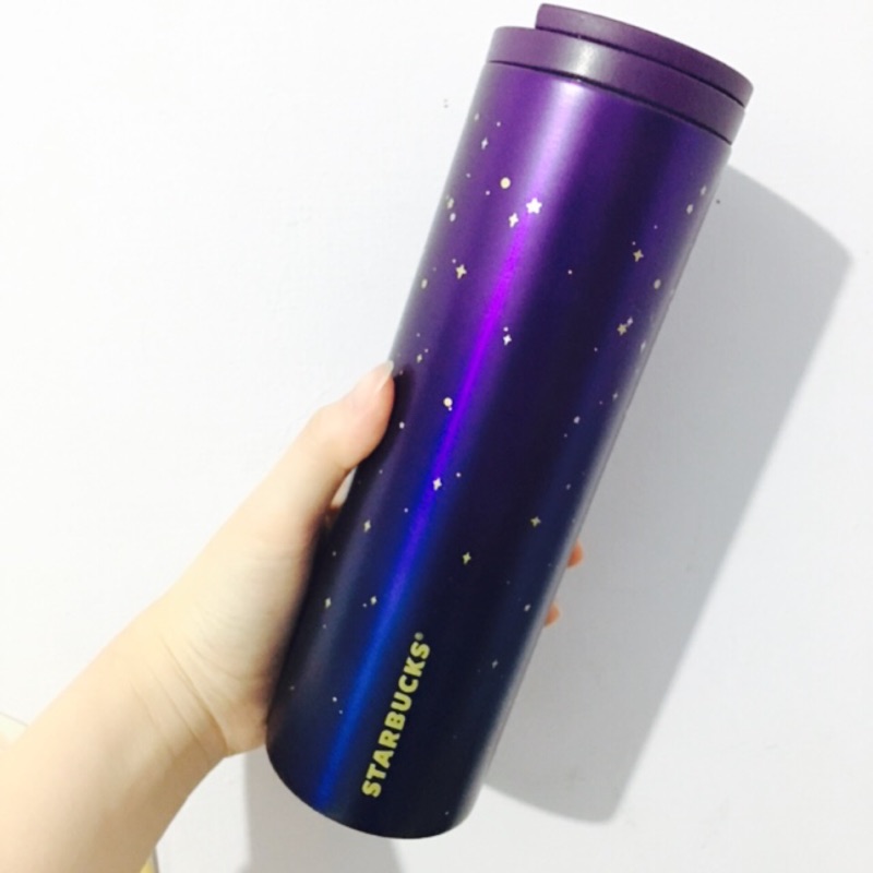 [只有一個]全新韓國限定星巴克星空夜空保溫杯473ml