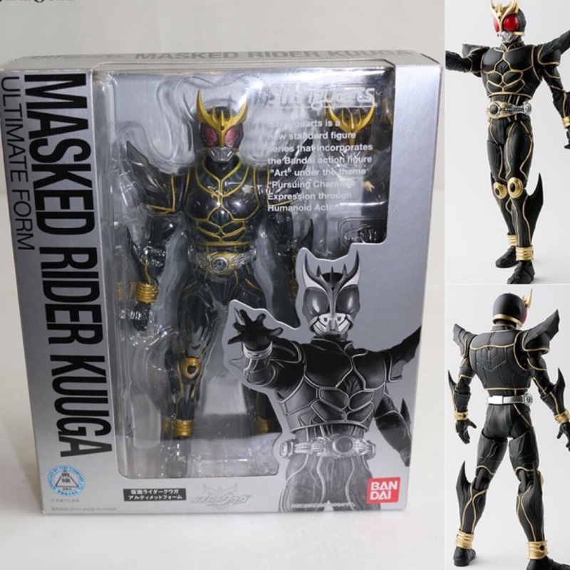 全新現貨 萬代 初版 SHF 假面騎士 空我 KUUGA 古迦 空我 究極形態 黑眼型態 非 真骨雕