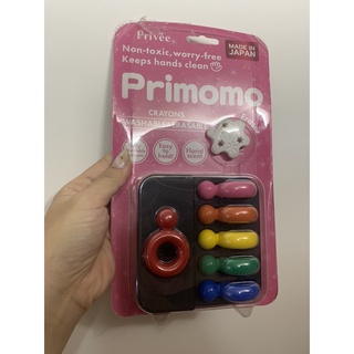 Primomo日本製可擦拭 無毒蠟筆 戒指造型蠟筆