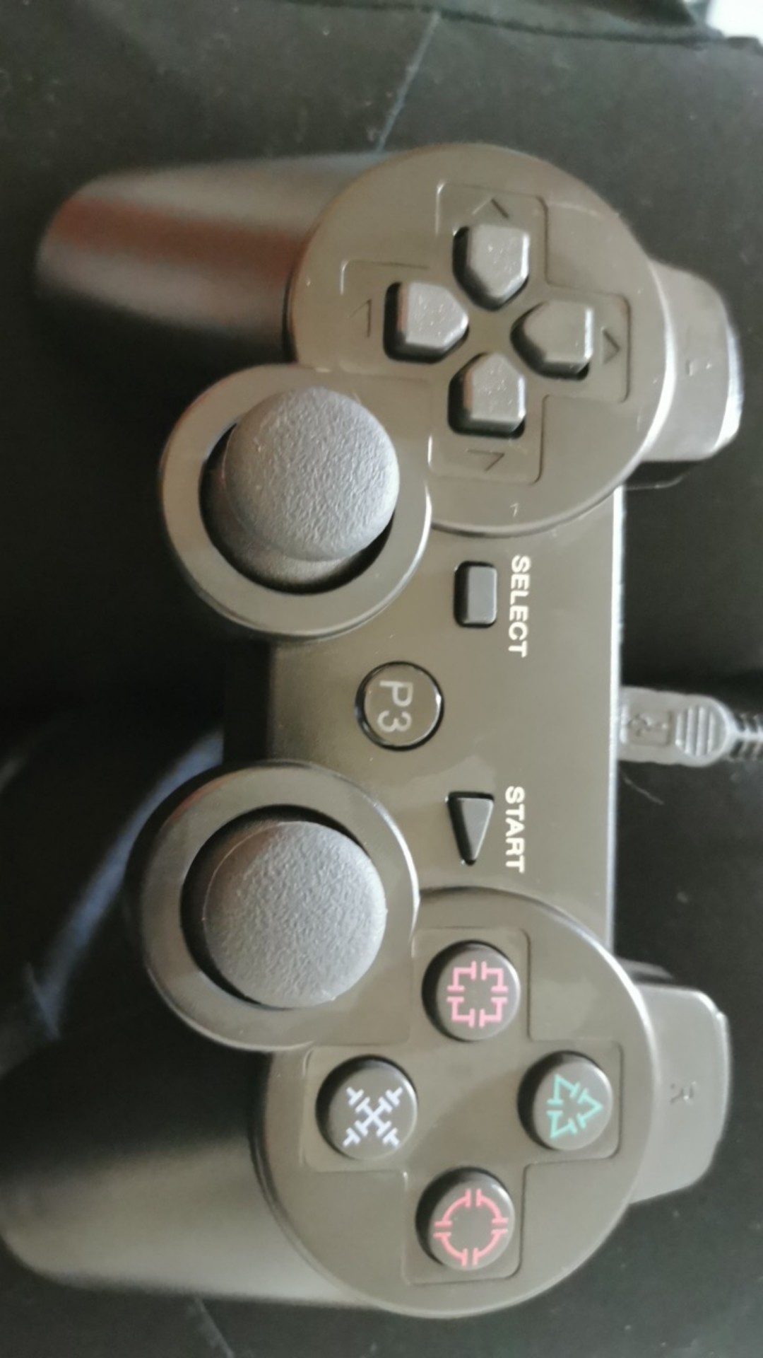 Pc Ps3 有線搖桿震動手把usb 線控電腦遊戲電玩遊戲通用 蝦皮購物