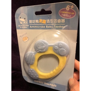 （全新）KUKU 酷咕鴨 飛碟船抗菌固齒器