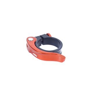 KTM 座管固定夾 快拆座管束 32mm 35mm 黑橘【輕量單車】