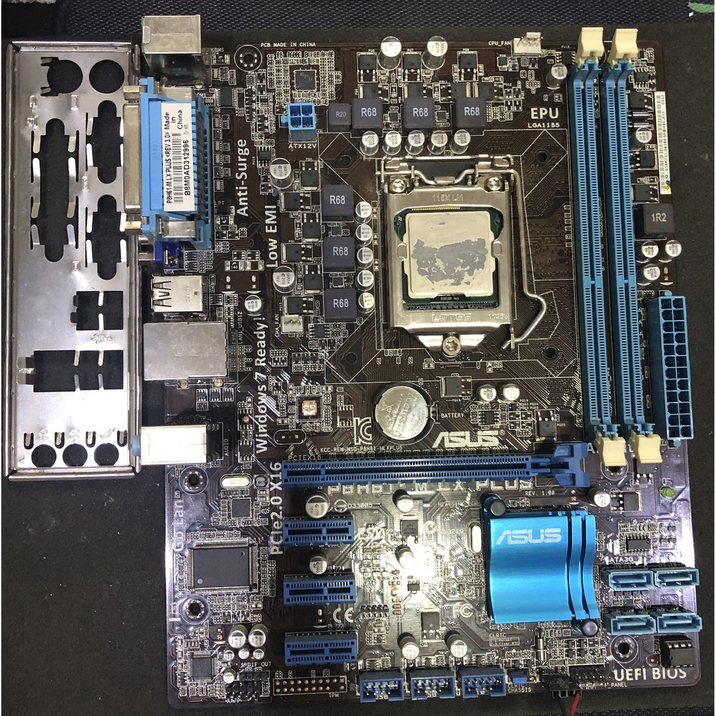 二手良品 asus P8 h61-m lx plus 主機板 lga 1155