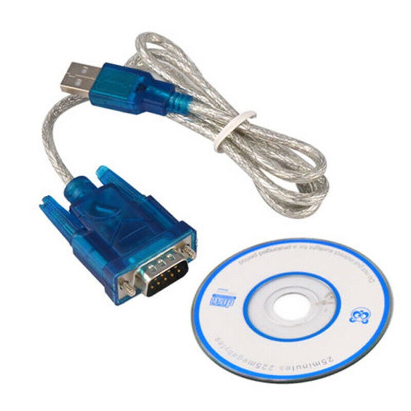 Usb 轉 COM RS232 電纜 USB 2.0 轉 RS232 串行 DB9 9Pin 公頭適配器電纜 VGA P
