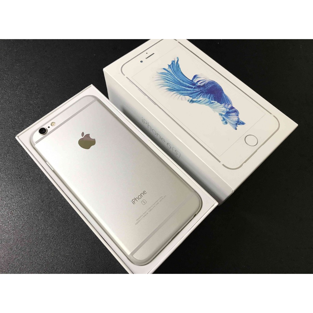 iPhone6s 128G 銀色 漂亮無傷 只要12000 !!!