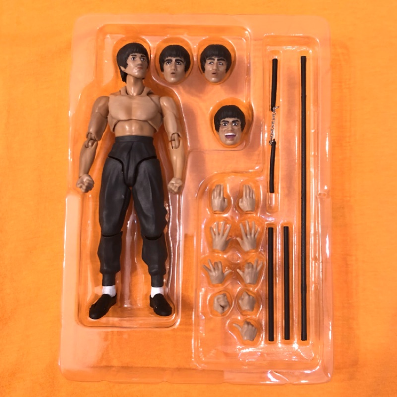 💥現貨 李小龍 Bruce Lee 玩具 可動 7吋 公仔 模型 小玩具 小模型 收藏 裝飾 玩具收藏 無包裝