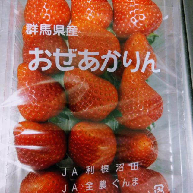 日本草莓 草莓苗 奧賽卡(お.ぜ あ か り ん) 草莓種子
