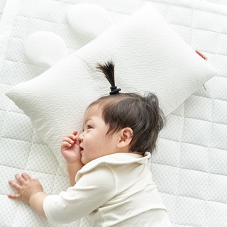 韓國[Hello HiZoo]3D Aqua Mesh涼感兔耳造型抗菌防蟎雙面枕/涼感枕/護脊/護頸枕