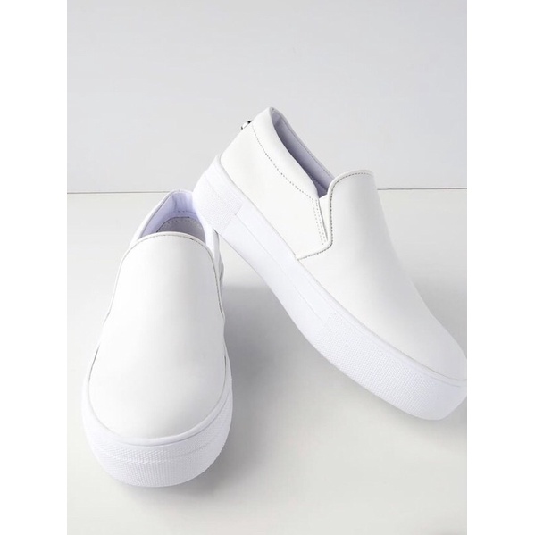 全新Steve Madden slip-on 皮質樂福鞋 Laofers 懶人鞋 厚底增高