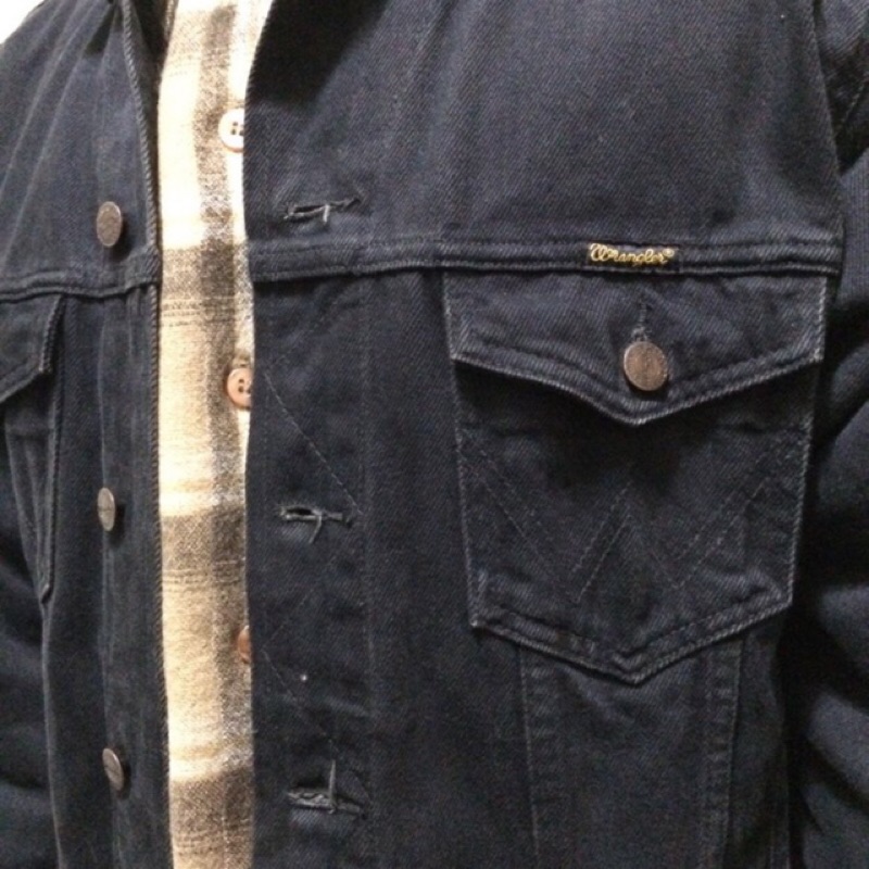 日本帶回 原版 Wrangler 藍哥 牛仔外套 土耳其製 牛仔夾克