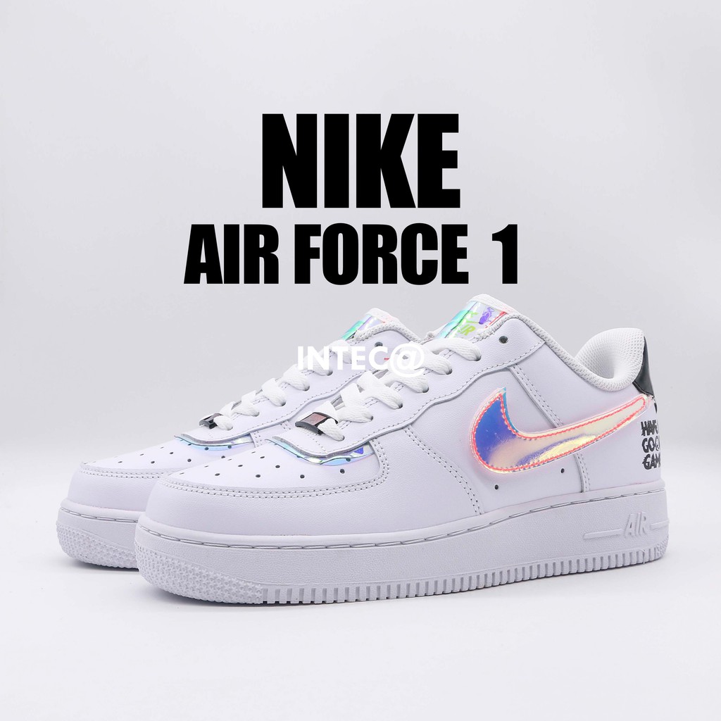 INTEC@ Nike Air Force 1 07 LV8 白炫彩電玩英雄聯盟LOL 男女DC0710-191 | 蝦皮購物