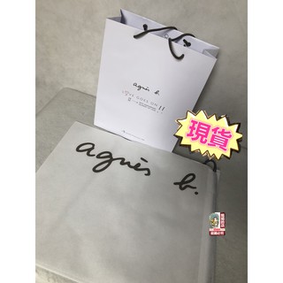 加購不單賣 agnes b. 禮品袋，ab手提紙袋，購物袋，紙袋，手提紙袋、白色防塵袋