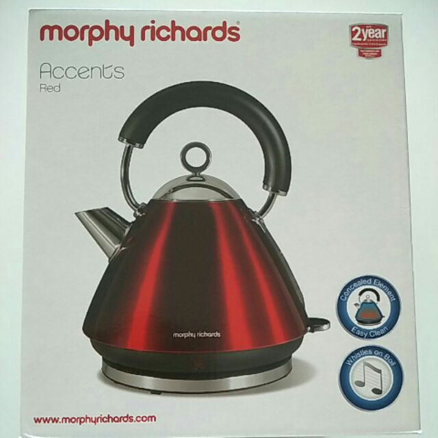 Morphy Richards 【紅色】快煮笛音壺