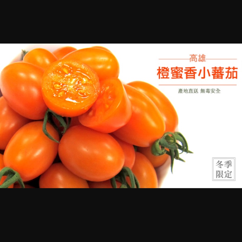免運 限量 超低價 橙蜜香小番茄 5斤 3000克