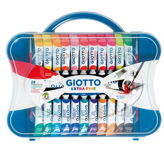 【義大利 GIOTTO】高品質不透明水彩12ml(24色) / 易清洗