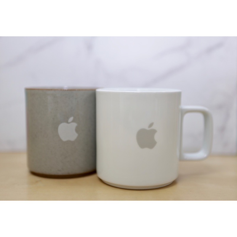 Apple x Hasami Porcelain 蘋果窯燒馬克杯 全新 購自加州蘋果總部 - 優雅灰(小)