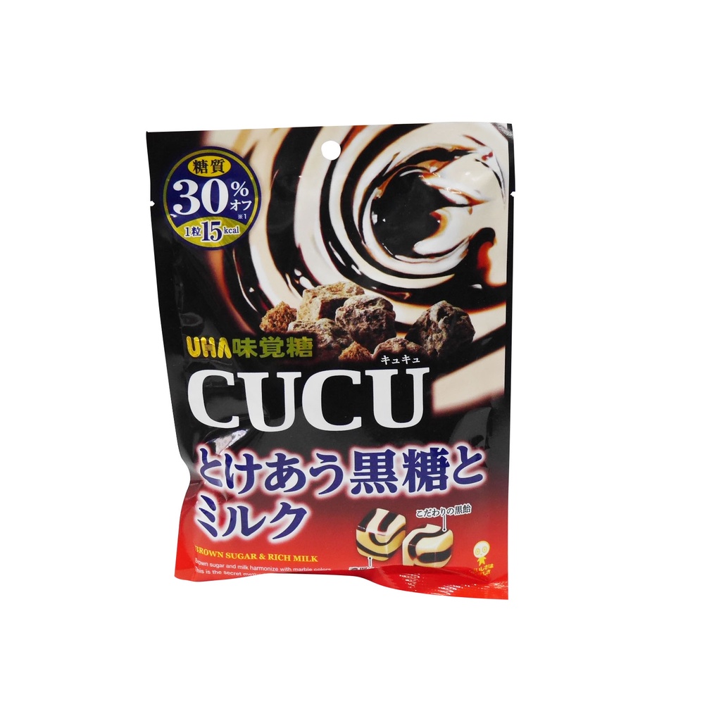 [南榮商號] 日本味覺CUCU黑糖牛奶糖