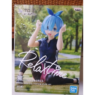 【GY小舖】日本正版授權代理 Re:從零開始的異世界生活 RELAX TIME 雷姆 運動風 景品 公仔