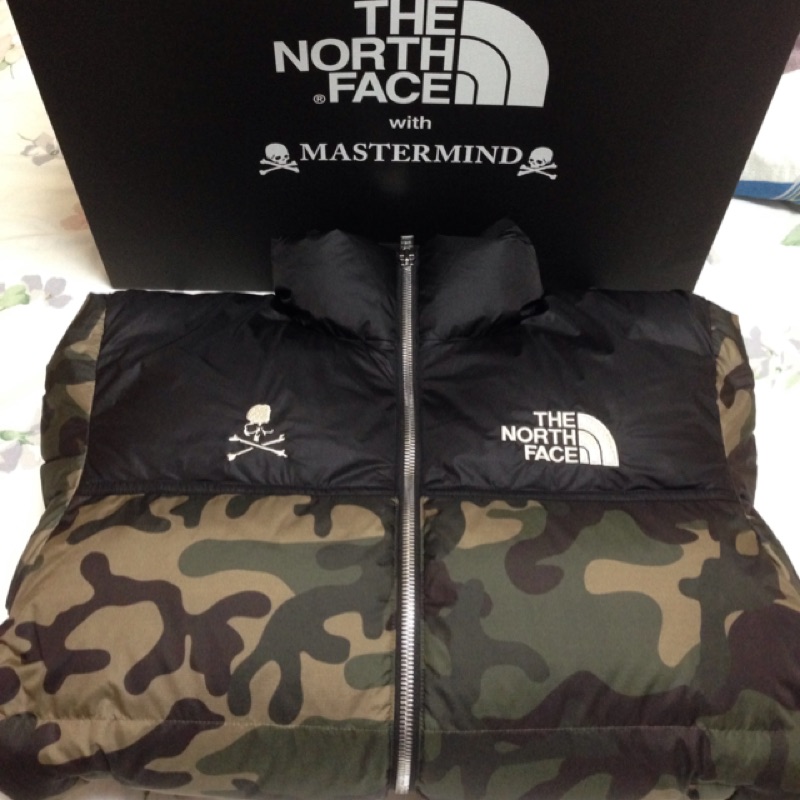 THE NORTH FACE x Mastermind Japan 迷彩羽絨外套 TNF x MMW MMJ