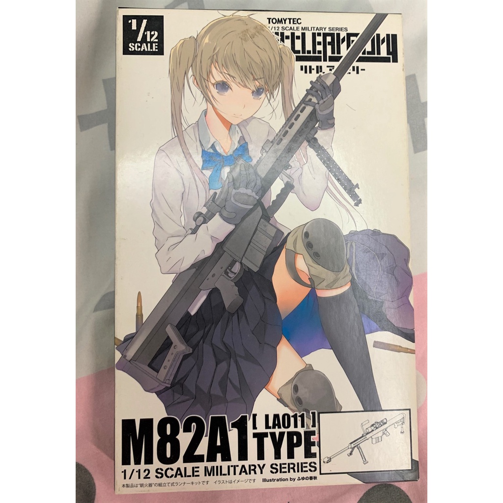 未組裝模型 現貨 TOMYTEC 1/12 迷你武裝LA011 M82A1 巴雷特反物資狙擊步槍