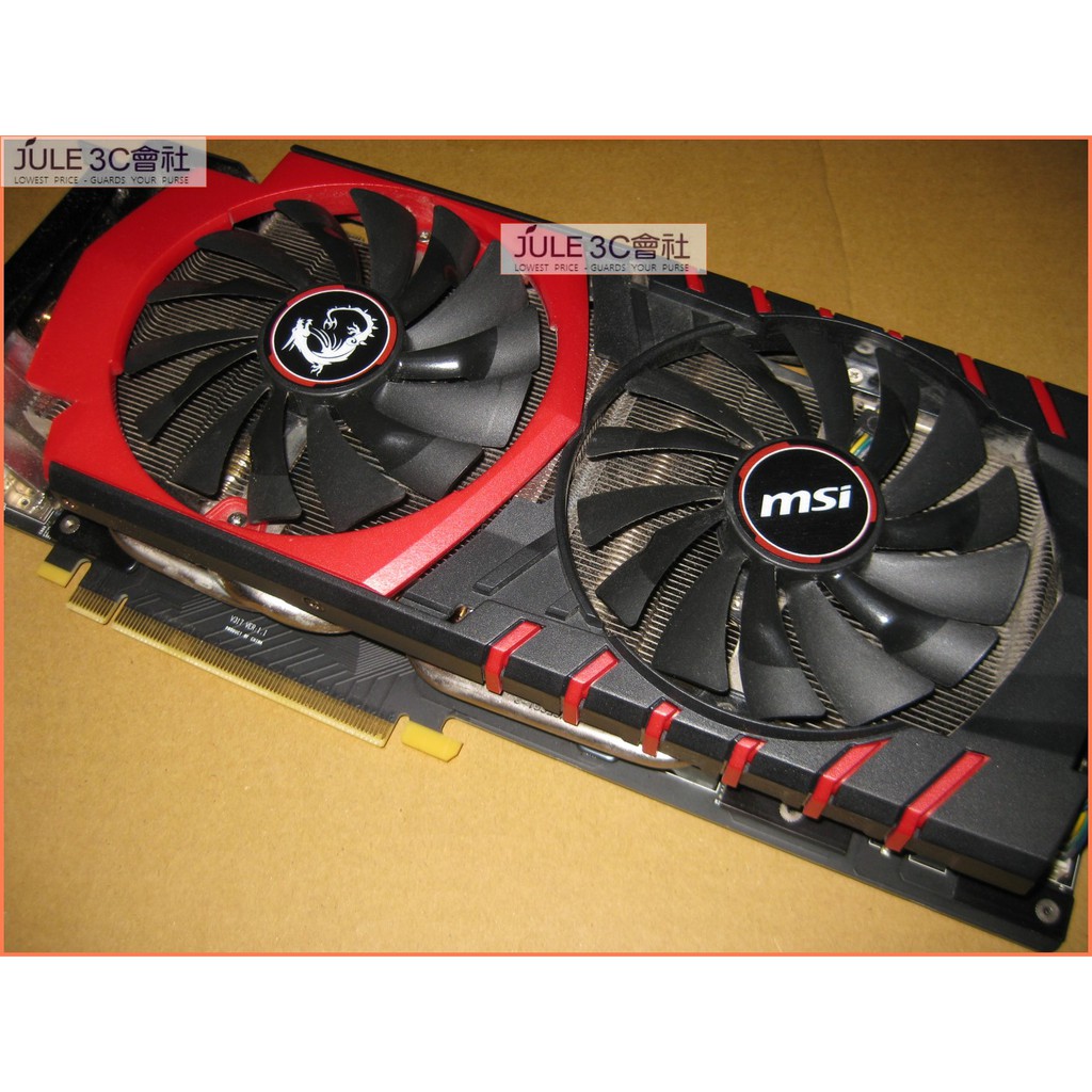 JULE 3C會社-微星MSI GTX980 Gaming 4G DDR5/4G/電競/軍規/良品/PCIE 顯示卡