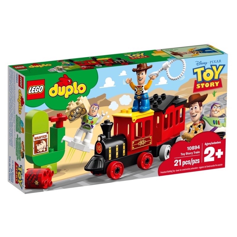 樂高 LEGO 10894 德寶 DUPLO 玩具總動員 火車 Toy Story Train 胡迪 巴斯光年
