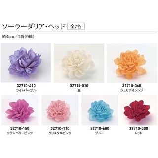 “Be a florist 花藝夢” 日本進口 大地農園 32710系列索拉 一包9朵